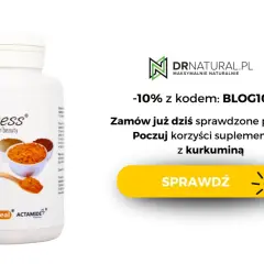 Suplement diety Aliness Curcumin 3 PLUS z kurkumą, bogaty w witaminy. Zamów i poczuj korzyści!