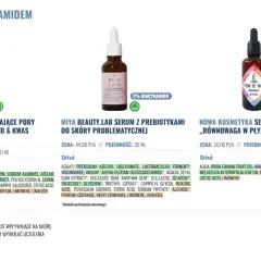 Serum z niacynamidem: Only Bio, Miya Beauty.lab, Nowa Kosmetyka. Sprawdź, z czym nie łączyć niacynamid, by uniknąć podrażnień.