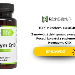 Suplement diety Koenzym Q10. Dowiedz się, z czym nie łączyć, by czerpać z niego jak najwięcej korzyści. Zamów z rabatem!